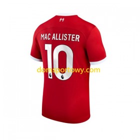 Koszulka Liverpool Alexis Mac Allister 10 Domowe Koszulki Piłkarskie 2023-2024 Krótki Rękaw